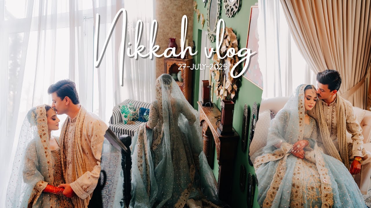 QUBOOOL HAI  Day!! From Preparations to NIKKAH Day🇵🇰 ...HURMAT & HARRIS.