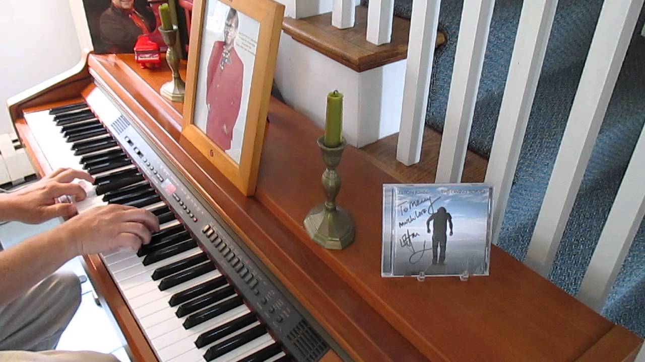 Elton John You Can Make History (Young Again) piano cover by Manny