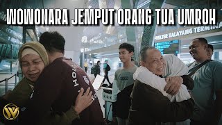 Wowonara Picks Up Parents Returning from Umrah at the Airport