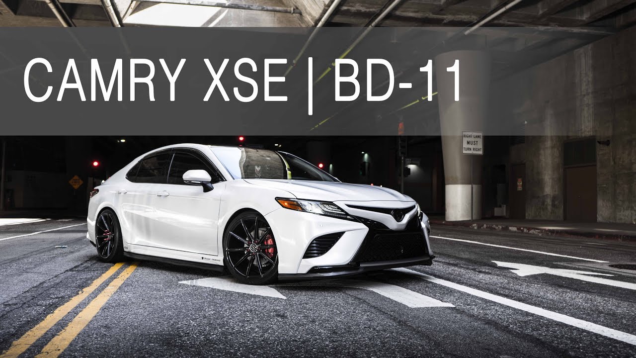 2018 Toyota Camry XSE | BD-11 Gloss Black - YouTube