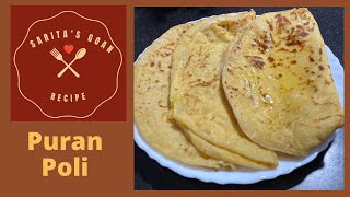 Puran Poli | Soft Puran Poli Recipe In Konkani | Sarita’s Goan Recipes screenshot 2