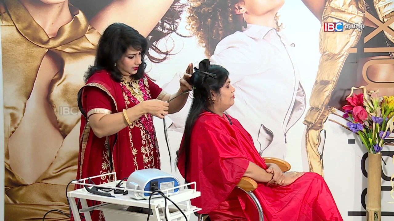 Arokiyame Azhagu | Permanent Hair Extensions for Thin Hair | Ep 62 | Part  02 | IBC Tamil TV - YouTube