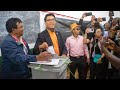 Madagascar incumbent Rajoelina “confident in the choice of the people” as he votes