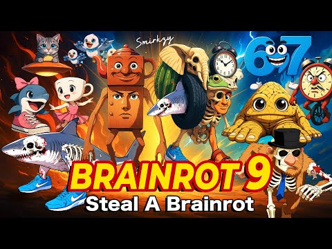 Smirkzy Brainrot Anime Opening Song Pt 9 Official MV Feat ALL NEW Steal A Brainrot Characters