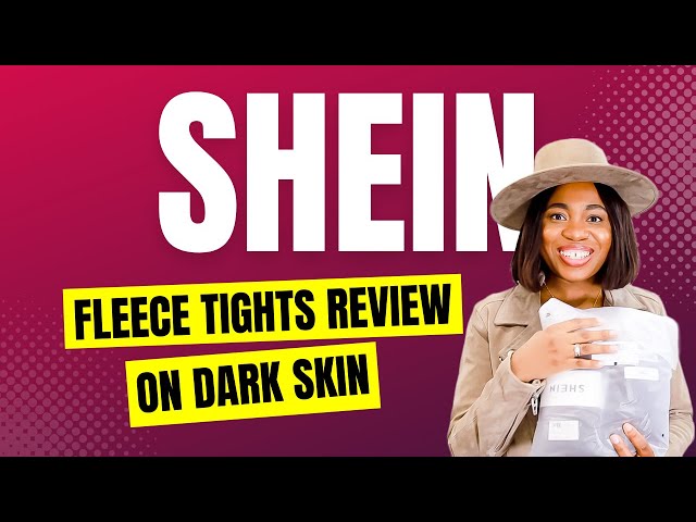 Which One Is The BEST Fleece Lined Tights For Dark Skin?