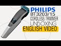 Philips BT3203/15 Beard trimmer unboxing. (ENGLISH)@gadgetsprochannel