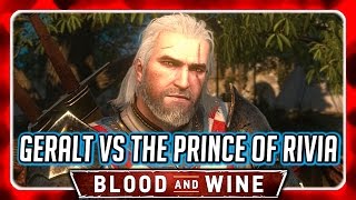 Witcher 3 🌟 Geralt of Rivia vs. The Prince of Rivia 🌟 BLOOD AND WINE Blood And Wine Geralt Of Rivia S Sword