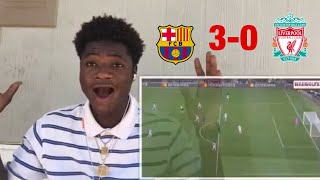 Man utd fan react to barcelona vs ...