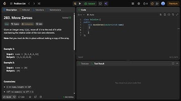 Move All Zeroes to End in Tamil | Array Series | C++ | Leetcode | GeeksForGeeks |