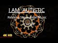 1 Hour Autism, ADHD, SPD &amp; Aspergers Relaxing Stress Relief Music: Vibrate Black &amp; Orange Colors