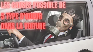 Pourquoi ça sent le gaz dans ma voiture ?