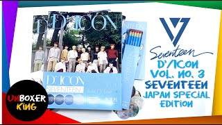 SEVENTEEN 세븐틴 || DICON VOL. 3 - SEVENTEEN JAPAN SPECIAL EDITION MAGAZINE || KPOP MERCH UNBOXING