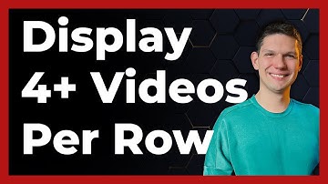 How to Display More Than 4 Videos Per Row in YouTube  - Full Tutorial