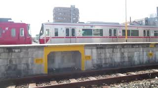 名鉄3156f+3507f急行岐阜行き国府宮駅発車