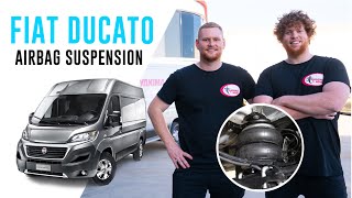 How To Install: Fiat Ducato Air Suspension  RR4684 Airbag Man Leaf Helper Suspension Kit