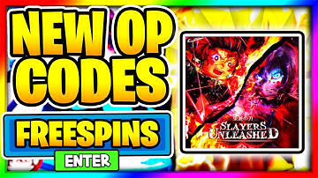 NEW *HIDDEN* Slayers Unleashed CODES *FREE REROLL* ALL NEW ROBLOX SLAYERS UNLEASHED CODES!