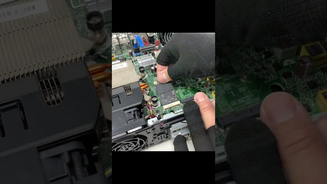 HP EliteDesk 800 G1 USDT の分解（全ての部品の取り外す方法） #shorts - YouTube