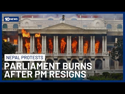Nepal’s Capital Kathmandu Burns After PM Resigns Over Anti-Corruption Protests | 10 News