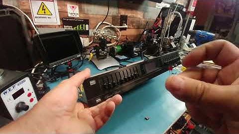 ADC SS-100SL Stereo Equalizer - Spectrum Analyzer*repair*