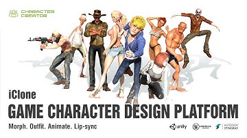 iClone Game Character Design Platform