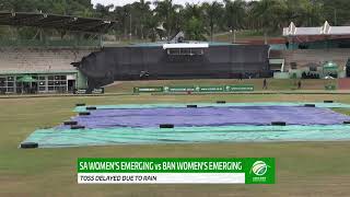 SA Emerging Women vs Bangladesh Emerging Women
