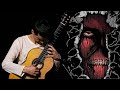 Attack on titan snk  vogel im kafig  classical guitar cover