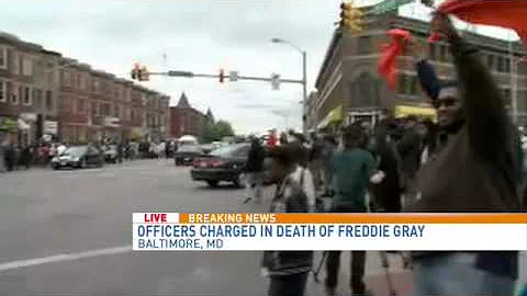 Suzanne Kennedy gets reaction from Baltimore prote...