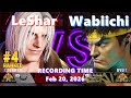 SF6⚡LeShar (#4 Ranked Terry) vs Wabiichi (Legend Rank Ryu)⚡High Level Gameplay