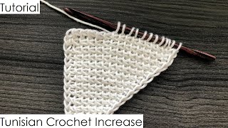 Tutorial - Tunisian Crochet Increase (YO & M1) Full Stitch Tunisian Crochet Tutorial Increase And Decrease