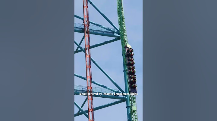 WORLD'S TALLEST Roller Coaster - The 20,800 Horsepower Kingda Ka #ride