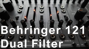 Behringer 121 Dual Filter Module