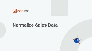 Using UiPath to Normalize Sales Data in Excel