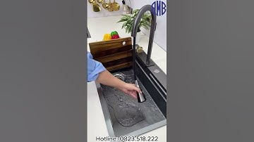 "Giải pháp hoàn hảo cho việc rửa bát hàng ngày: Chậu rửa bát thông minh"