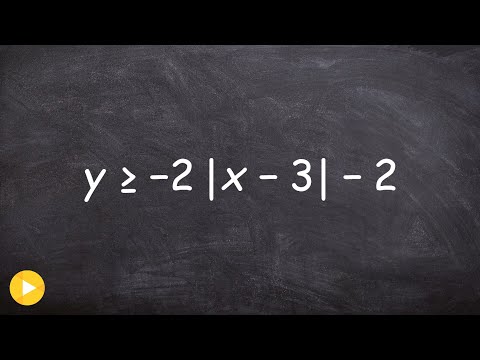 How to graph an absolute value inequality with multiple transformations