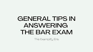 Six (6) General Tips in Answering the Bar Exam in the Examsoft / Examplify Era screenshot 4