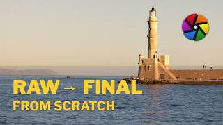 My Darktable Workflow From Scratch: Lighthouse in Greece (Play Raw)