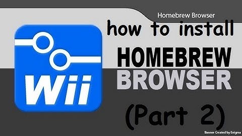 How to get the Homebrew Browser on Your Wii (Part 2)
