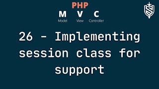 26 - Implementing session supporter class