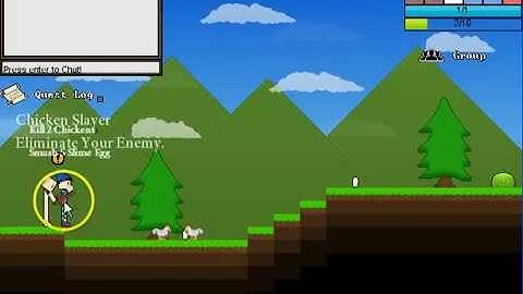 Revolution a MMORPG created in Game Maker Studios