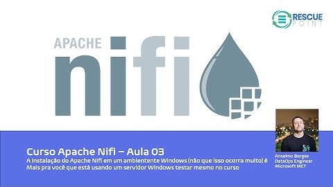 [Apache Nifi] - Aula 03 - Instalação em ambiente Windows