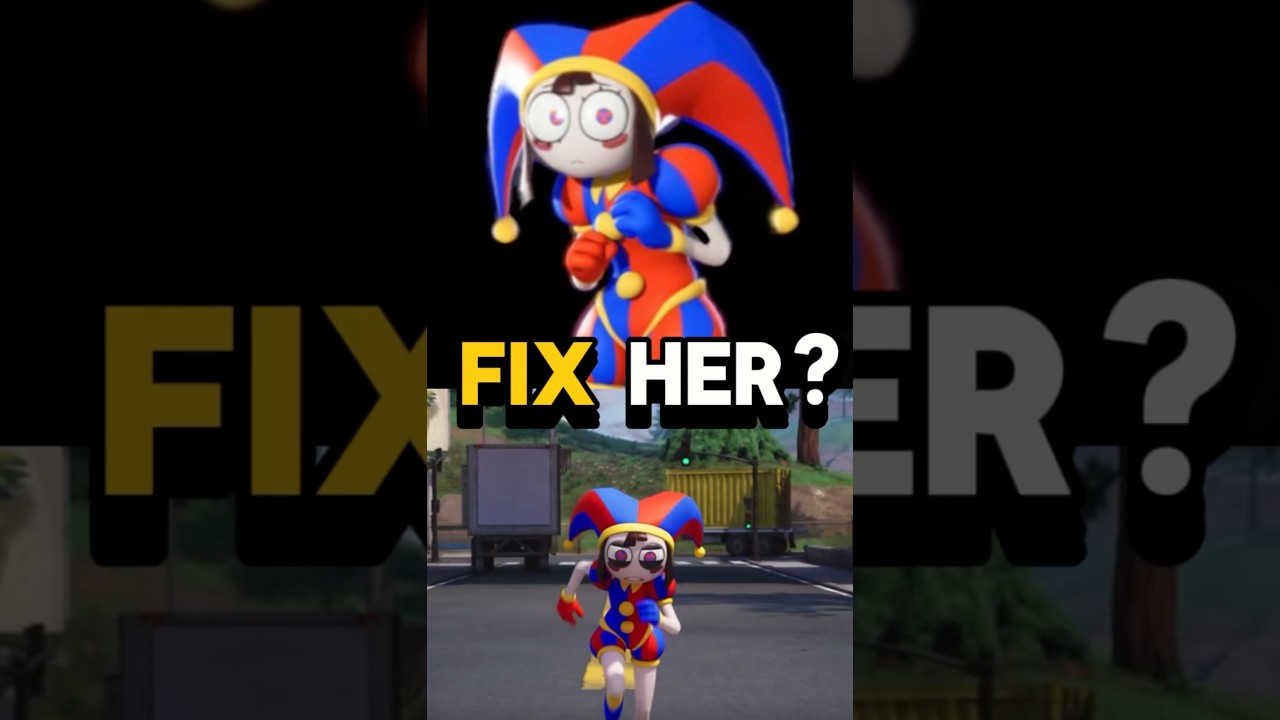Fortnite Needs To FIX POMNI?  #tadc #pomni #jax #fortnite #funnybunny #amazingdigitalcircus