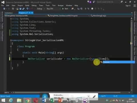 Serializar XML a String