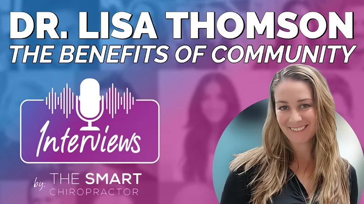 Why Getting Involved Matters with Dr. Lisa Thomson...