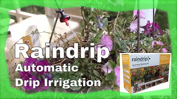 Raindrip Automatic Drip Watering System Installation
