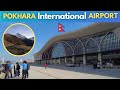 Pokhara INTERNATIONAL Airport FULL VIDEO - Best AIRPORT of NEPAL?