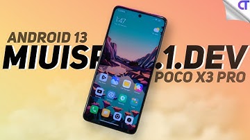 MIUI 14 MIUISR  29.1.DEV Android 13 Update For POCO X3 Pro | Best For GAMING ??
