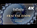 Infinite Fractal Zoom · 4K Cosmic Spiral · 10 Min Deep Meditative Journey | Fractal Alchemy