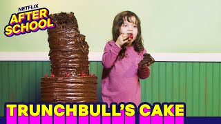 Trunchbull's Chocolate Cake Recipe | Roald Dahl's Matilda the Musical | Netflix After School