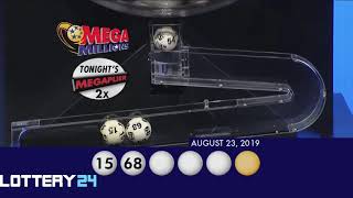 Mega Millions Draw and Result August 23,2019