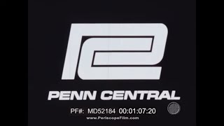PENN CENTRAL RAILROAD 1968 PROMOTIONAL FILM  
